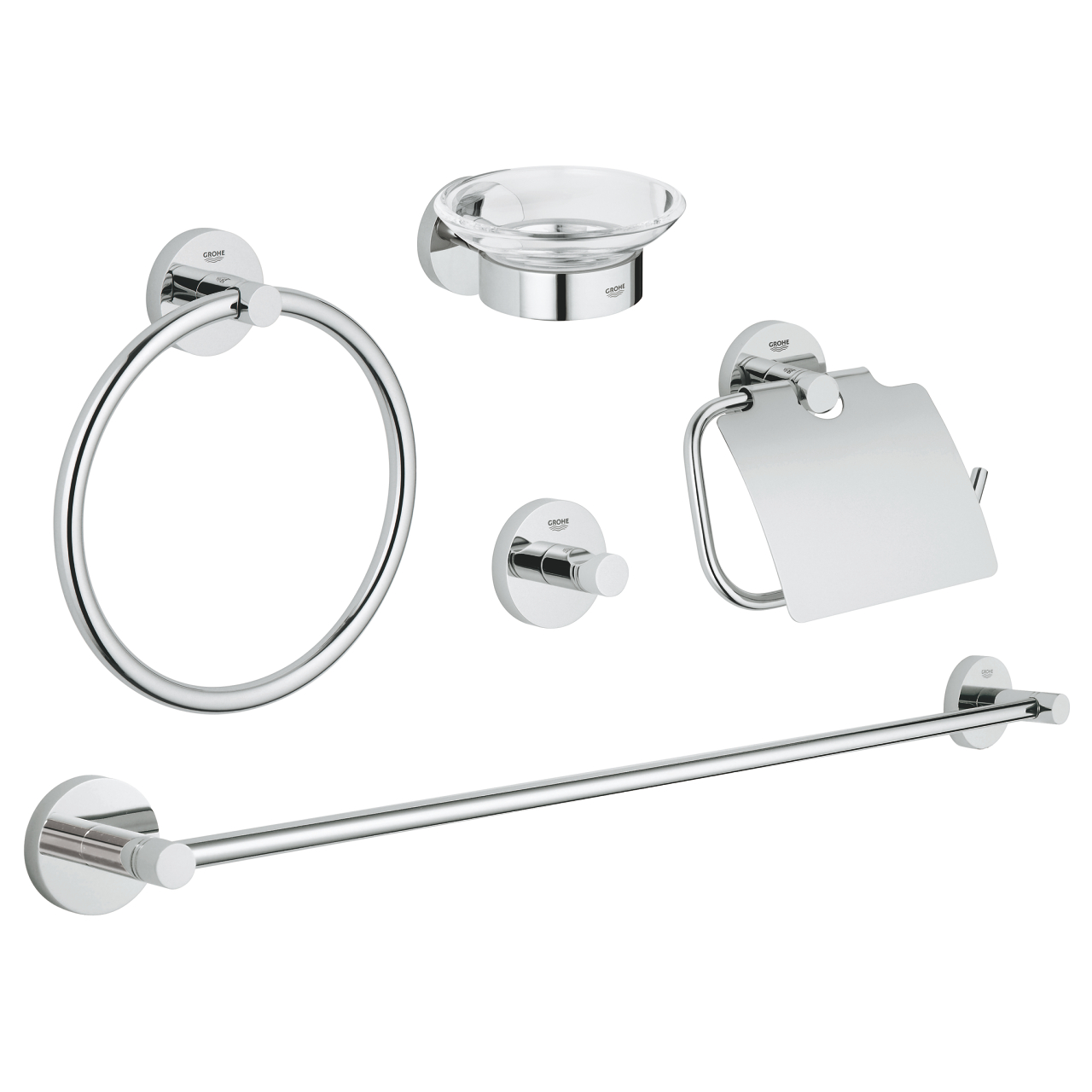 GROHE Essentials 40344001 | Bathroom Accessories Set