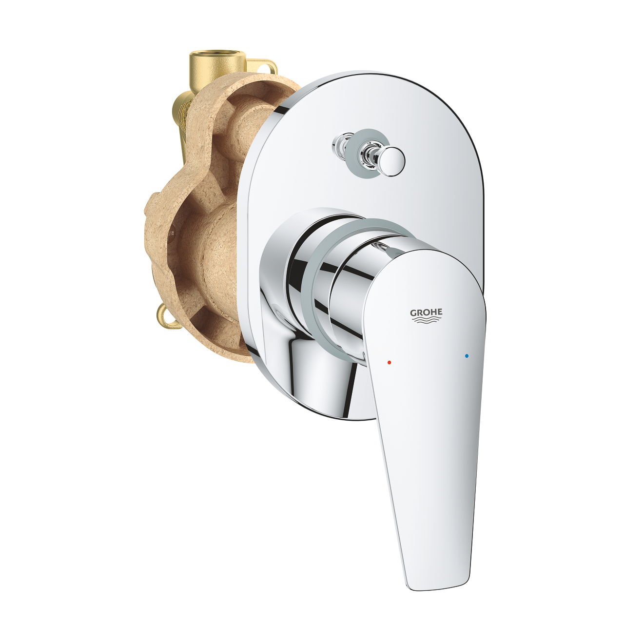 GROHE Bauedge 29039001 | Concealed Bath Mixer