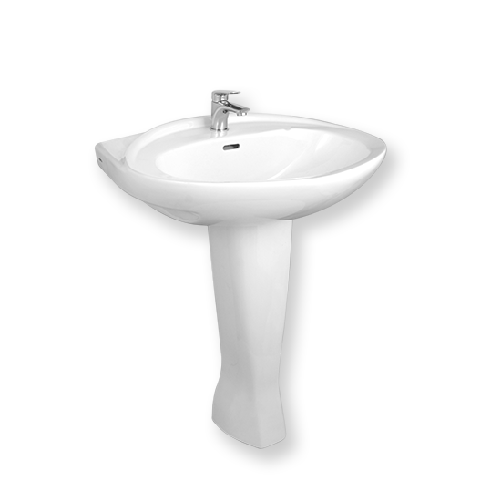PORTA HD17 | Full Pedestal Washbasin