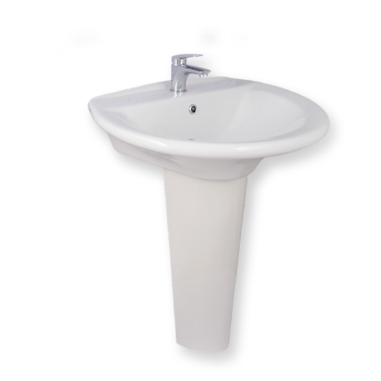 PORTA HDLP023 | Full Pedestal Washbasin