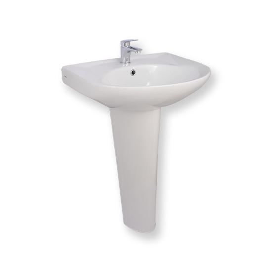 PORTA HDLP203A | Full Pedestal Washbasin