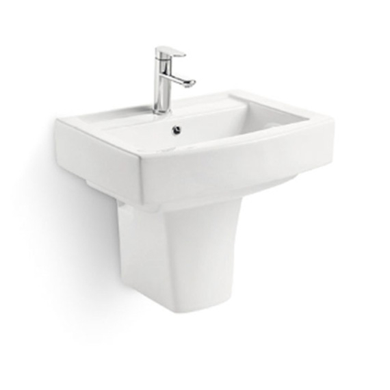 FINECERA FC2409 | Half Pedestal Washbasin