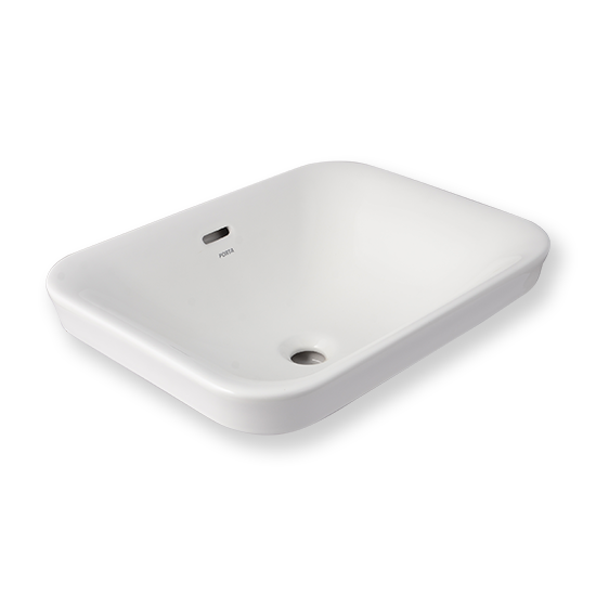 PORTA HDL505 | Semi Recessed Washbasin