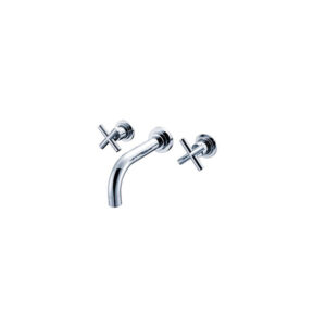 ZILVER Bright EB322 | Wall Mounted Basin Mixer
